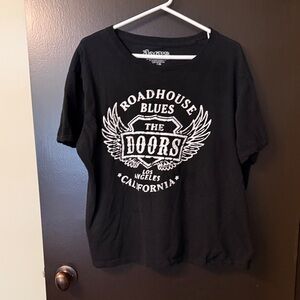 The Doors Black Short Sleeve Tee